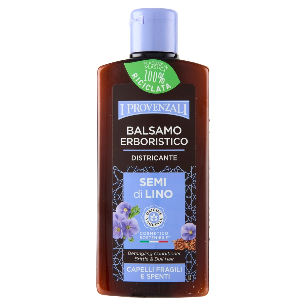 I Provenzali Balsamo Districante Semi di Lino Capelli Tinti e Spenti 200 ml
